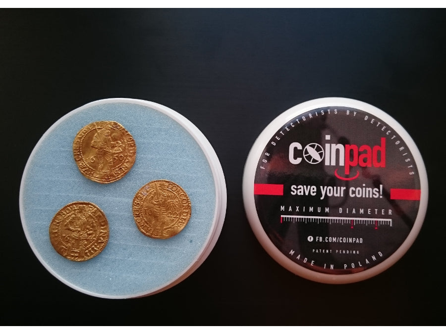 Carteira grande Coinpad XL para garimpeiros de moedas