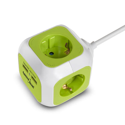 Plugues aterrados GreenBlue GB118G tipo e francês
