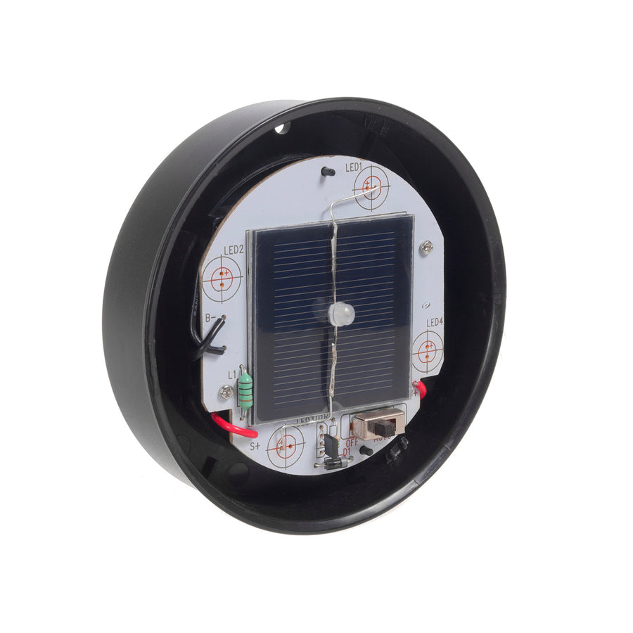 Lâmpada solar multicolorida para jardim 15 x 15 x 48 cm VerdeAzul GB122
