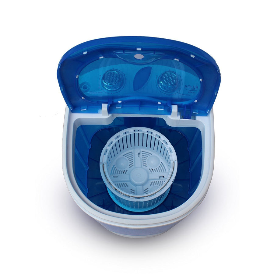 Mini máquina de lavar centrífuga portátil, 3kg de roupa ADLER AD8051