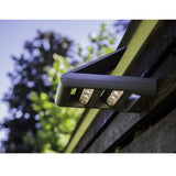 Lâmpada de parede solar externa LED 12W 2 direções de luz independentes GreenBlue GB131