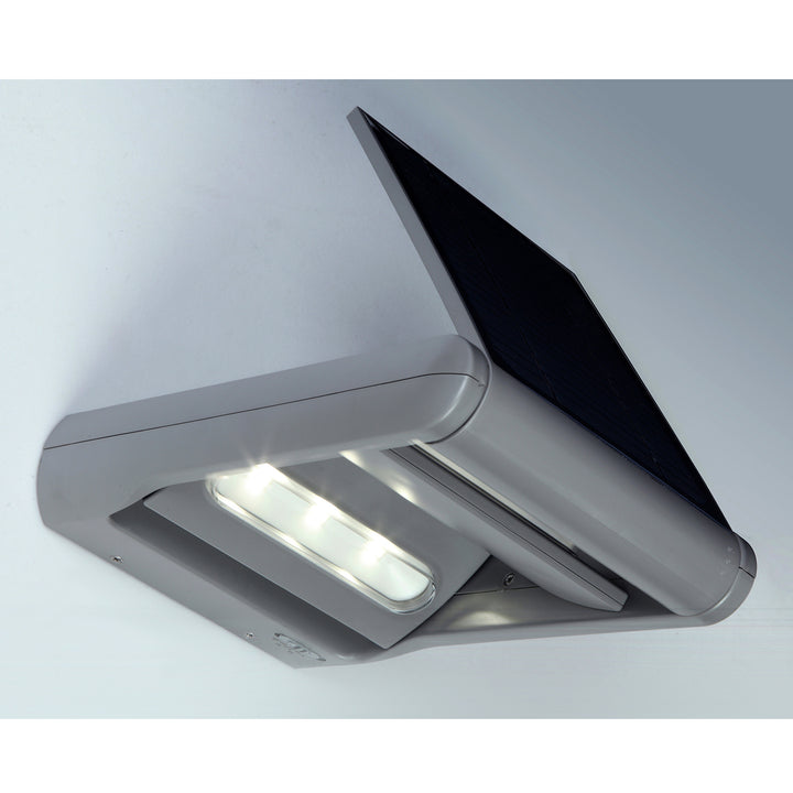 Lâmpada de parede solar externa LED 12W 2 direções de luz independentes GreenBlue GB131