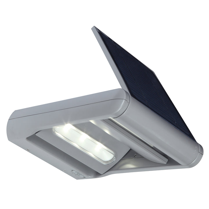 Lâmpada de parede solar externa LED 12W 2 direções de luz independentes GreenBlue GB131