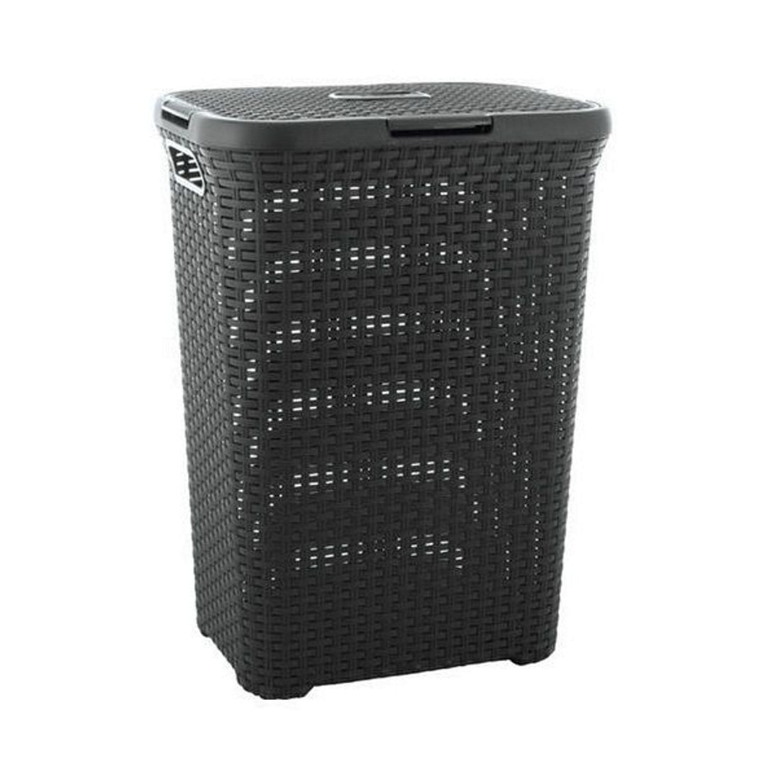 Cesto de la ropa sucia Curver Natural Style 40l Gris
