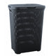Cesto para roupa suja The Curver Natural Style Curb 60l cinza cinza de grande capacidade