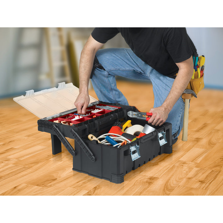 Caja de herramientas 22 "KETER Cantilever Pro color negro