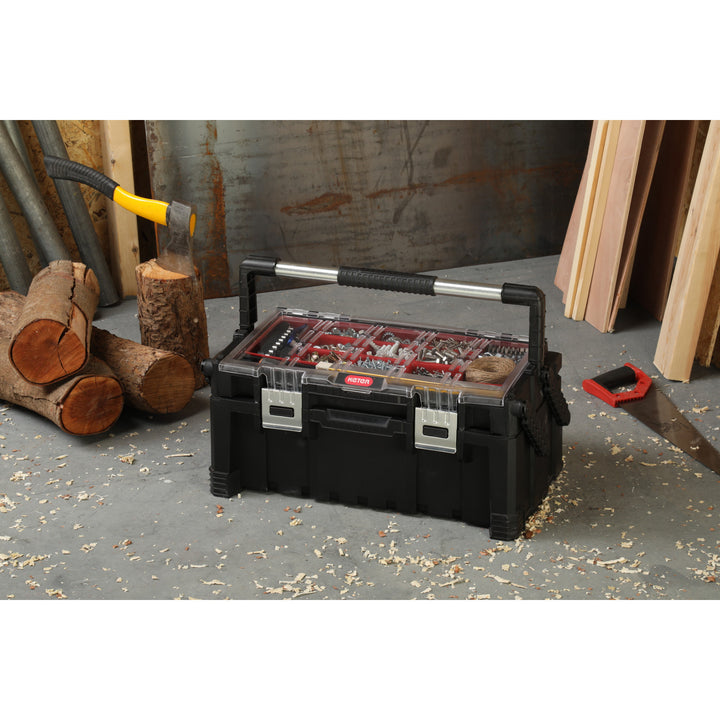 Caja de herramientas 22 "KETER Cantilever Pro color negro
