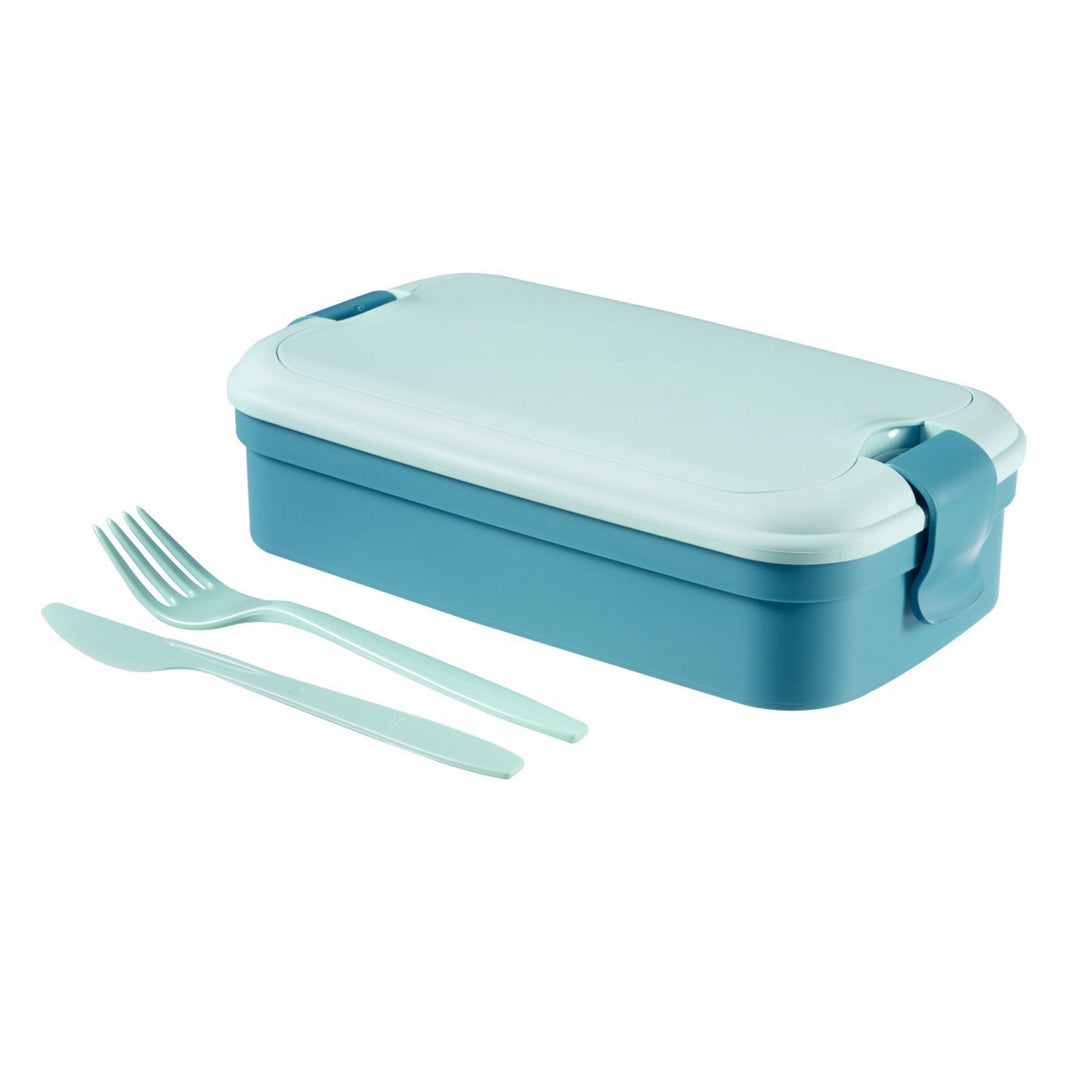 Curver Lunch &amp; Go porta-talheres azul Original