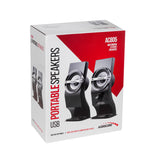 Altavoces estéreo para ordenador negros USB 6W Audiocore AC805