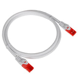 Cabo Maclean, cabo de ligação UTP, Plug-to-Plug, Cat6, 1 m, cinzento, MCTV-301 W