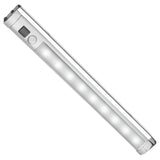 Lámpara fluorescente para cocina para el armario de cocina 9 LED SWD con 120 grados PIR Detector de movimiento 360 ° de rotación Maclean MCE166