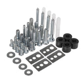 Soporte Maclean para TV o monitor, universal, VESA máx. 400x400, 26-65", 30kg, negro, MC-760