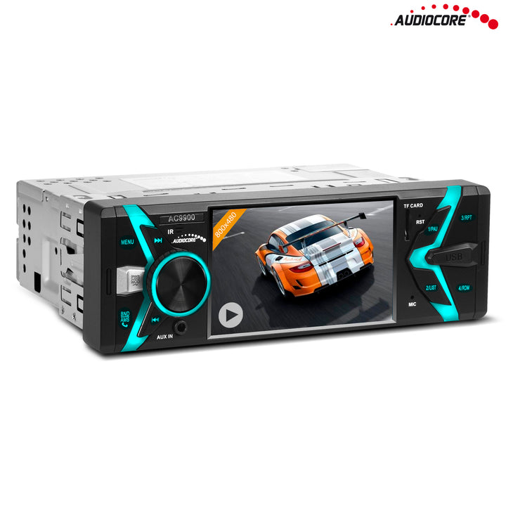 Sistema de audio MP5 AVI DivX Bluetooth manos libres + control remoto Audiocore AC9900