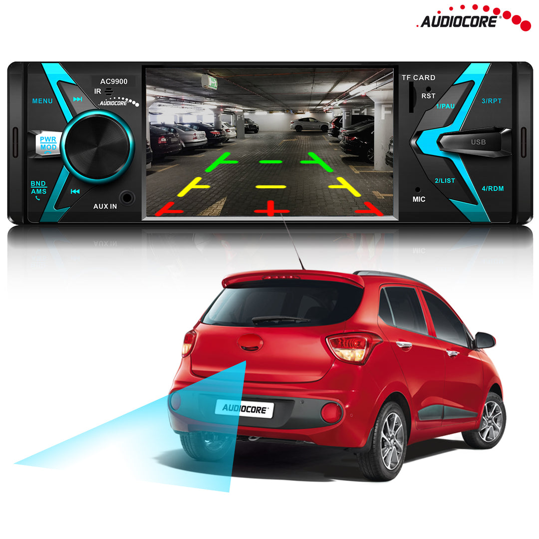 Sistema de audio MP5 AVI DivX Bluetooth manos libres + control remoto Audiocore AC9900