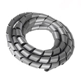 Capa de cabo Maclean, mascaramento, (20,4*22 mm), 3 m, espiral prateada, MCTV-687S