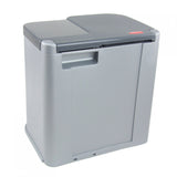 Papelera de reciclaje Curver Duo Pedalbin con acabado sólido