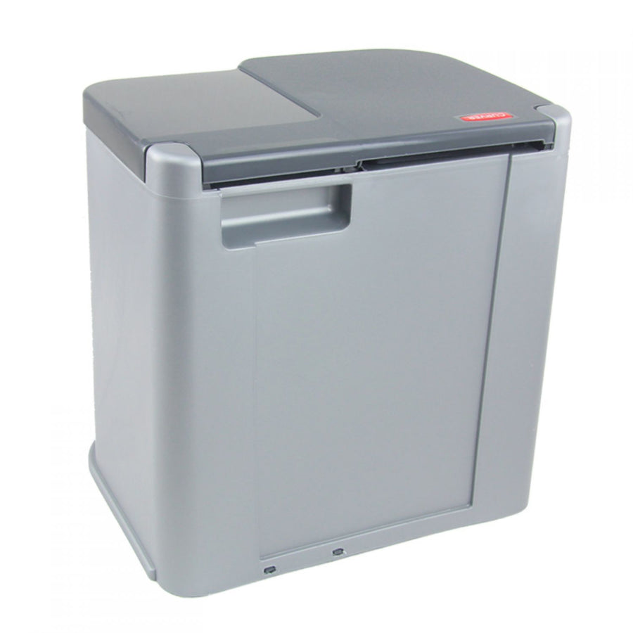 Papelera de reciclaje Curver Duo Pedalbin con acabado sólido