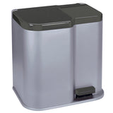 Papelera de reciclaje Curver Duo Pedalbin con acabado sólido