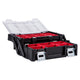 Caja de muebles KETER Cantilever en color rojo.