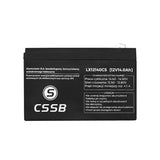 Bateria de gel LX12140 12V 14Ah sem manutenção