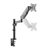 Monitor de mola a gás Maclean MC-775 com braço duplo 17"-32" 8kg