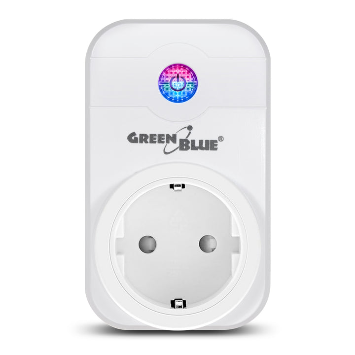GreenBlue GB155G Tomada sem fio com controle remoto Smart WiFi Alexa App Power Switch