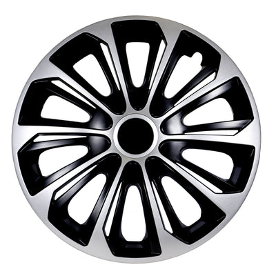 Calotas universais 16" 4 unid. placa preta STRONG DUOCOLOR