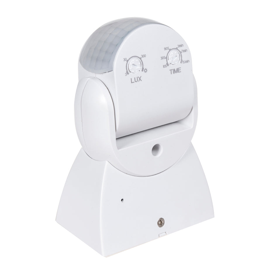 Detector de Movimiento por Infrarrojos PIR Moderna Gama 12m [Color Blanco] IP65 Maclean Energy MCE201W