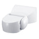 Detector de Movimiento por Infrarrojos PIR Moderna Gama 12m [Color Blanco] IP65 Maclean Energy MCE201W