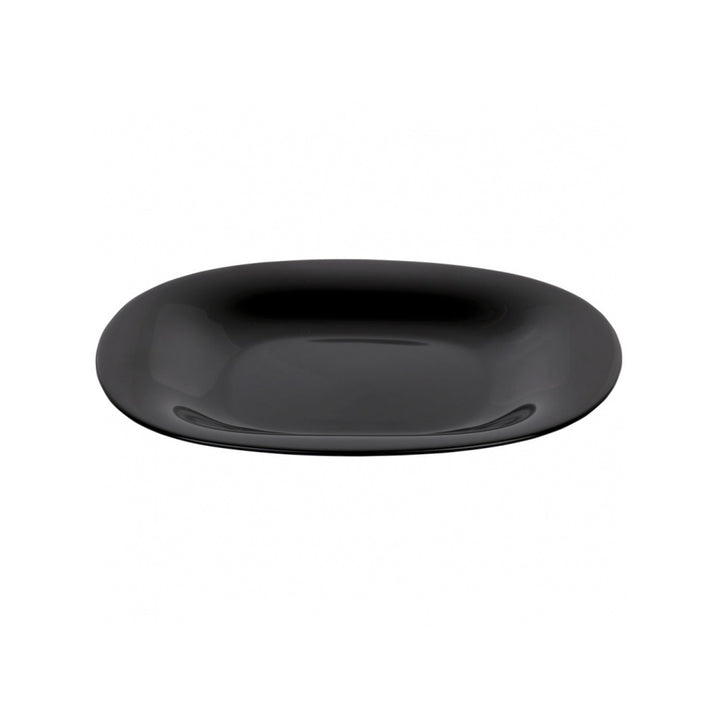 Serviço de mesa de vidro temperado com 18 elementos em preto e branco, Carine Neo LUMINARC
