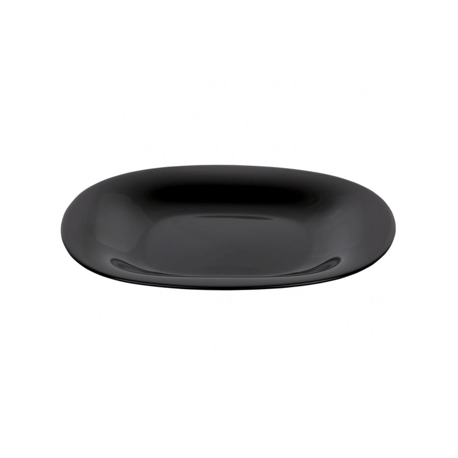 Serviço de mesa de vidro temperado com 18 elementos em preto e branco, Carine Neo LUMINARC