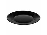 Prato redondo preto 25 cm Harena Noir Luminarc