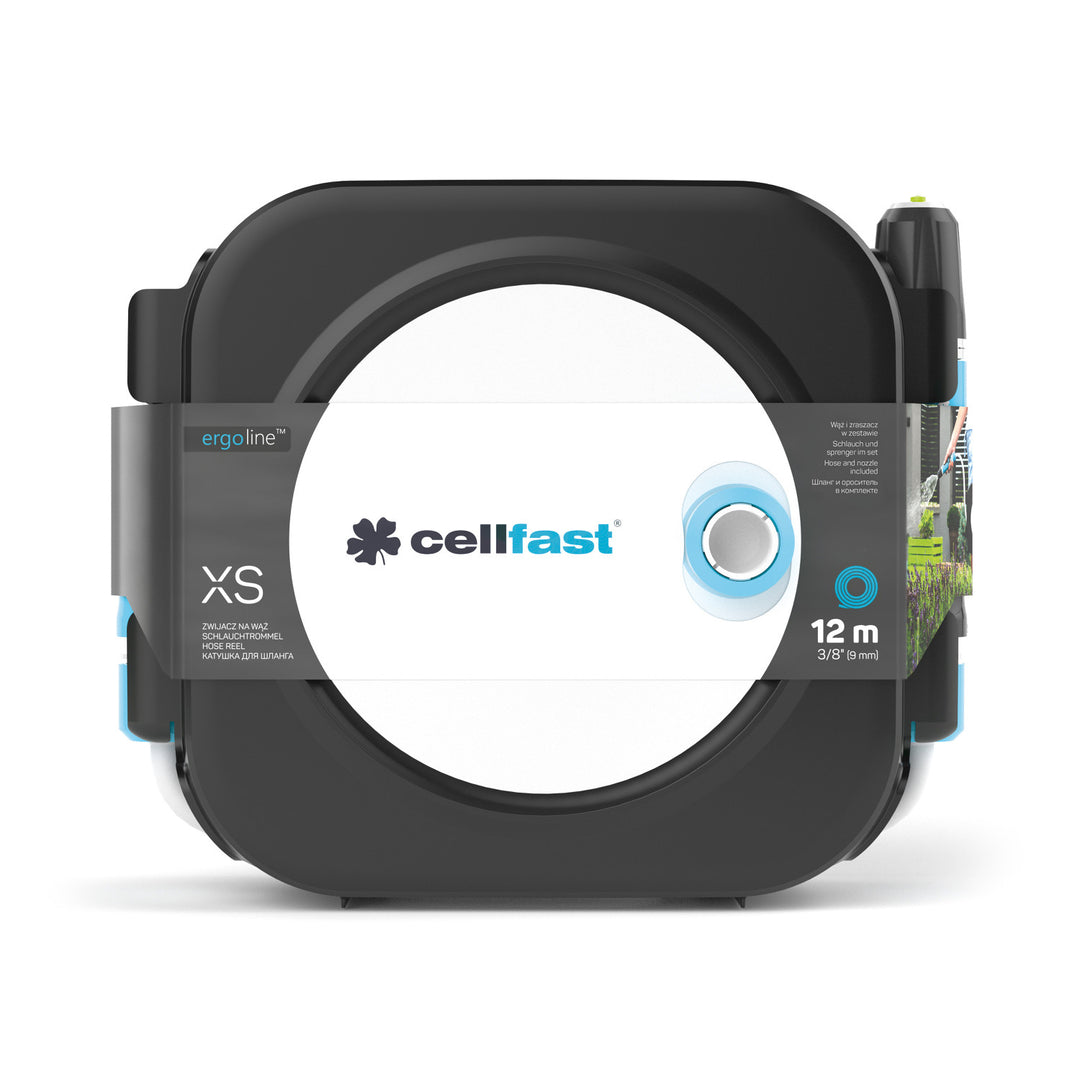 Carretel Cellfast ERGO XS com mangueira 3/8 "[9 mm] 10 m