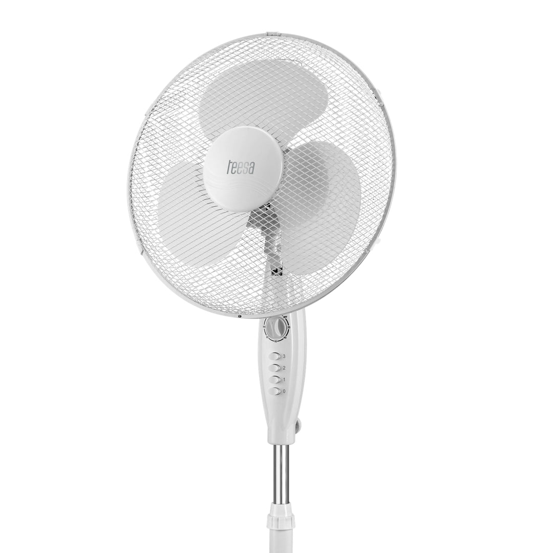 Ventilador de pé com temporizador, 3 velocidades, oscilação, alta qualidade TEESA TSA8021