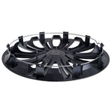 Tapacubos universales 14" NRM STRONG negro mate 4 piezas