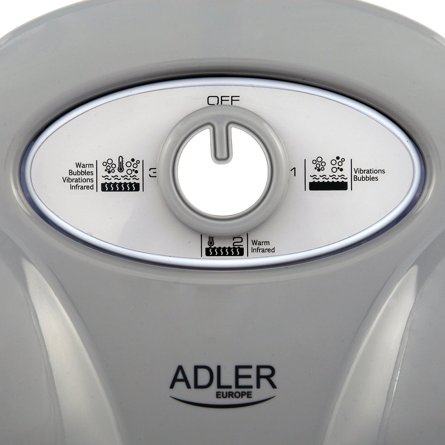 Adler AD2167 Hidromasaje para pies con asa de transporte 80W