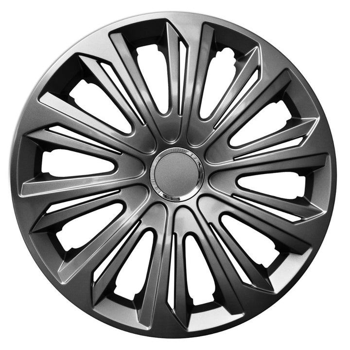 Calotas universais NRM STRONG 15" lacadas a grafite 4 peças
