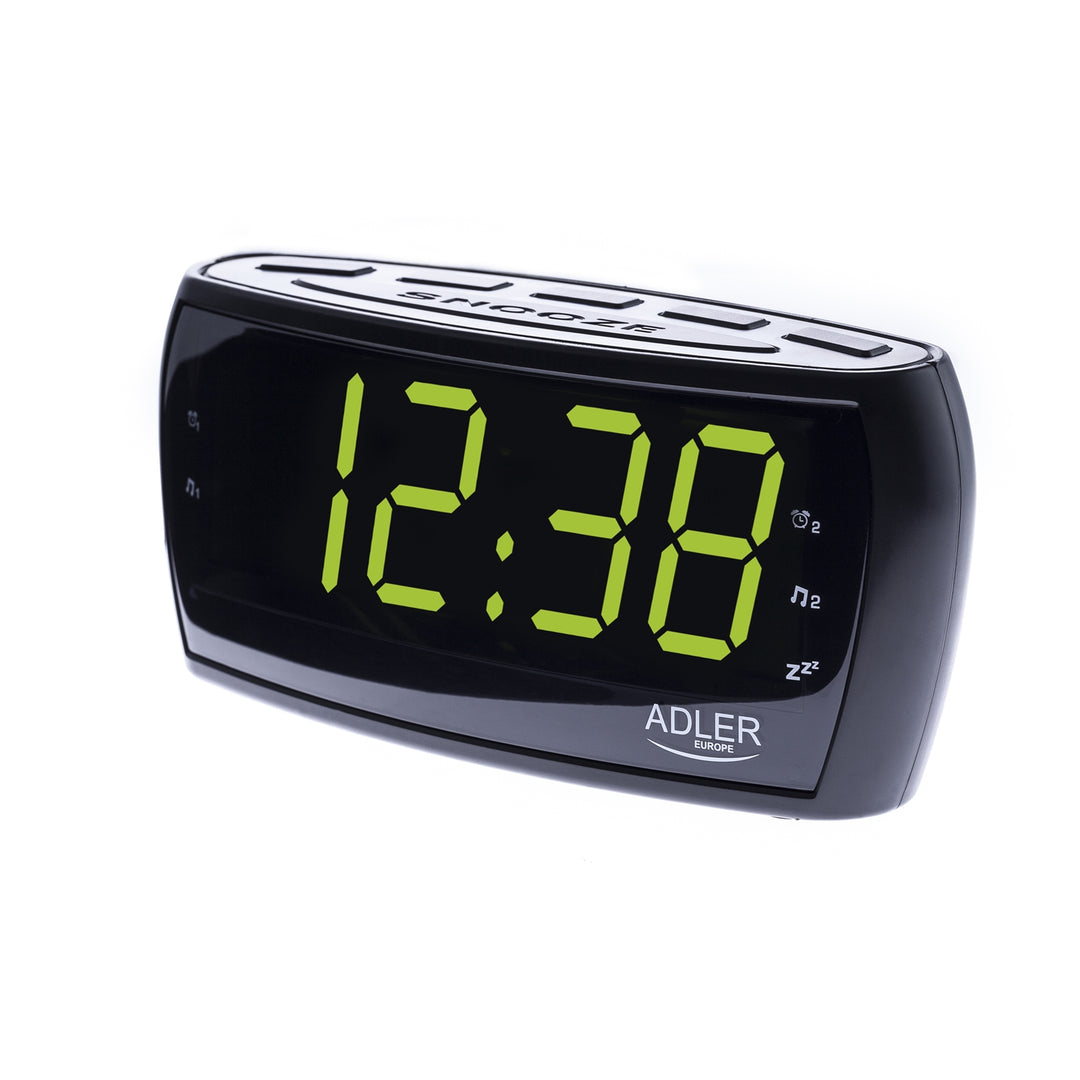 Rádio-despertador LED FM/AM de qualidade Adler AD1121