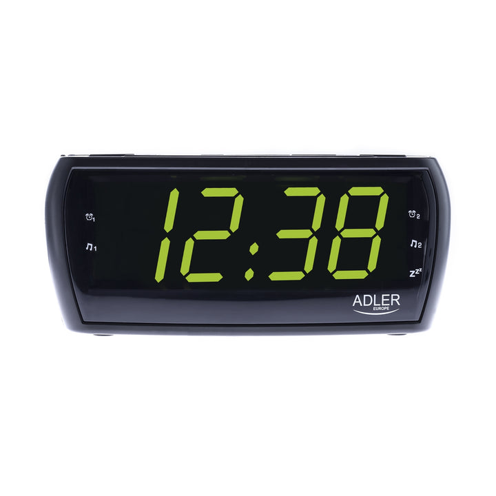 Rádio-despertador LED FM/AM de qualidade Adler AD1121