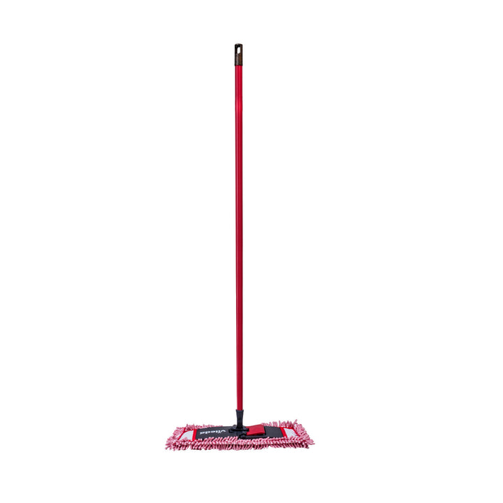 Mopa de chão plana 3D Chenille estilo Vileda com barra horizontal