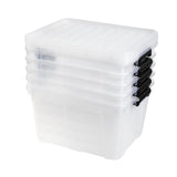 Caja contenedor con tapa Plast Team HOME BOX 30L QUALITY