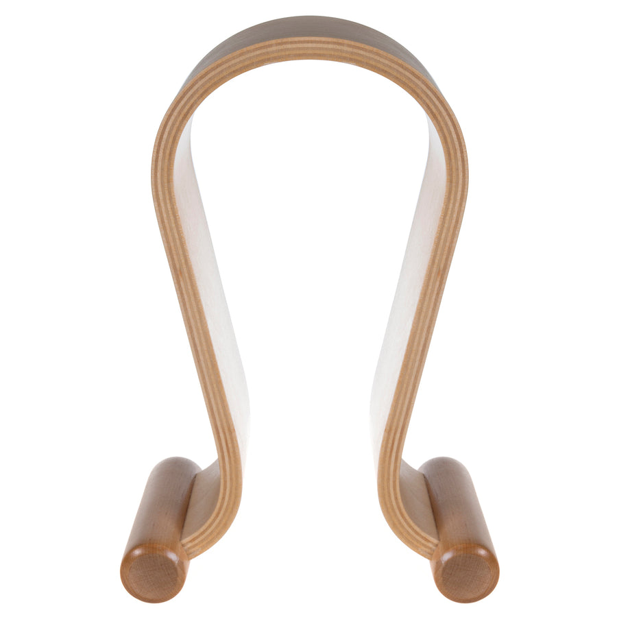 Soporte para auriculares de madera, color roble claro Maclean MC-815O