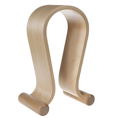 Suporte para fone de ouvido de madeira de carvalho claro Maclean MC-815O