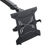 Maclean MC-812 Soporte para Monitor con Resorte de Gas para 2 monitores (VESA 75 x 75, 100 x 100, 17"-32")