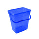 Plast Team 10L contenedor de polvo azul transparente