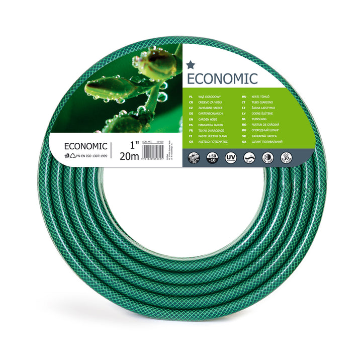 Mangueira de jardim econômica Cellfast, 1 "20 m, 3 camadas