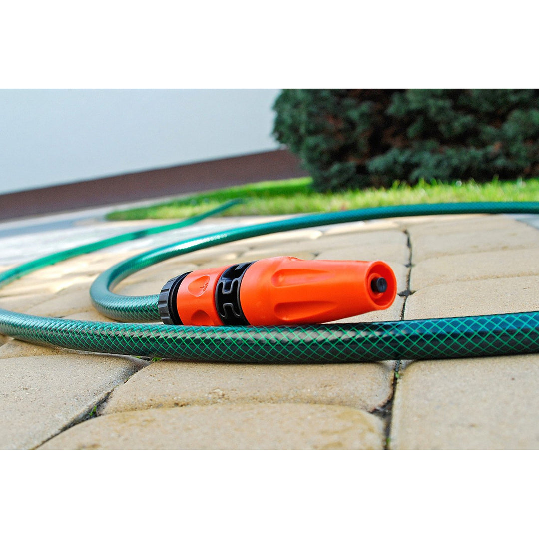 Conjunto de mangueira de jardim 15m 1/2" com sprinkler Cellfast Economic 10-101
