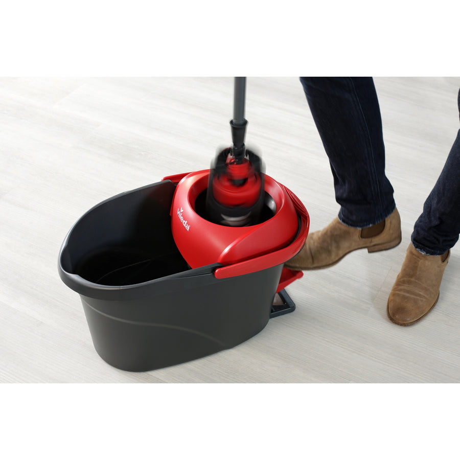 Vileda Spin Mop Conjunto XL ULTRAMAX Turbo Almofada de microfibra de 42 cm