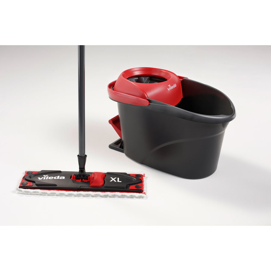 Vileda Spin Mop Conjunto XL ULTRAMAX Turbo Almofada de microfibra de 42 cm