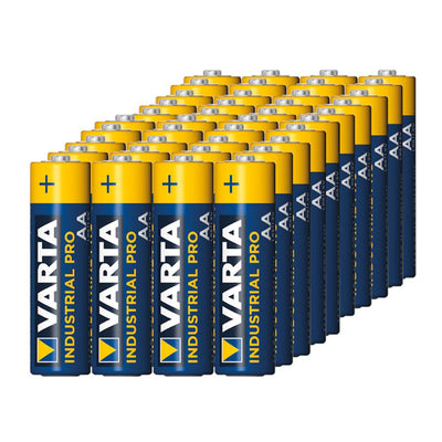 40x Pilhas Alcalinas Varta Industrial LR6/AA